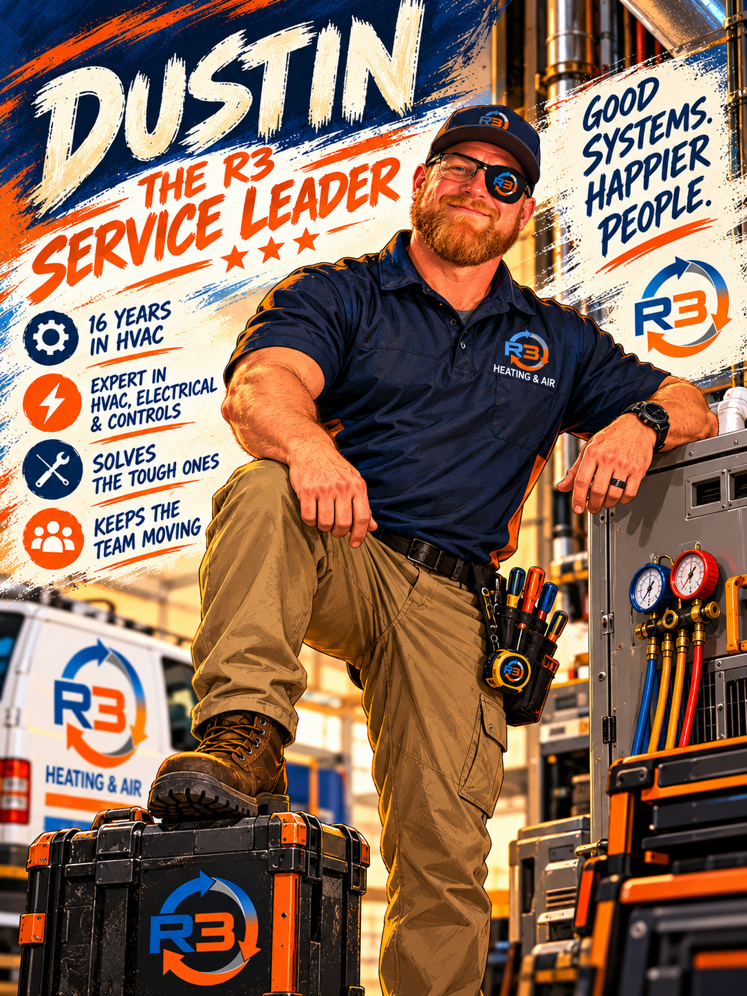 Dustin - The R3 Service Leader